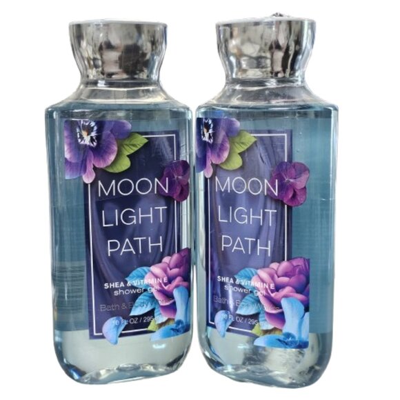 2 - Bath & Body Works Moonlight Path Shea Butter & Vitamin E Shower Gel 10 Oz - Picture 8 of 10